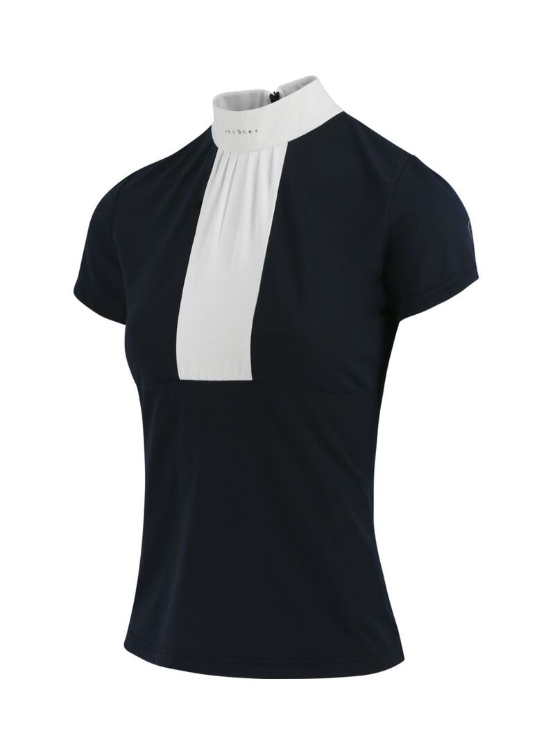 Polo Equithème 'Doha' Mangas Cortas Blanco - Equitheme