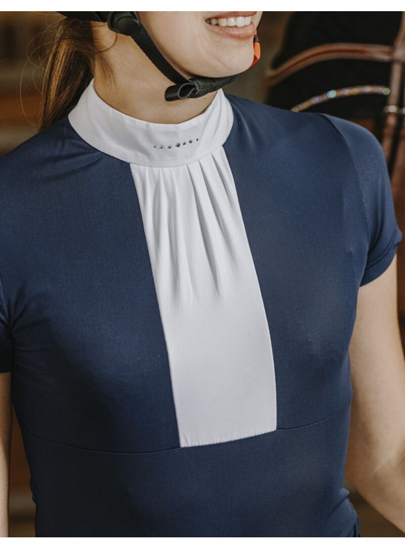 Polo Equithème 'Doha' Mangas Cortas Blanco - Equitheme (2)