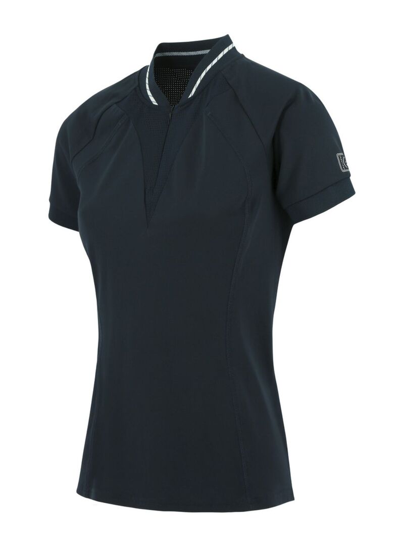 Polo Equithème “Elodie” Manga Corta Mujer Marino - Equitheme