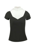 Polo Equithème “Lerma” Mujer Negro - Equitheme