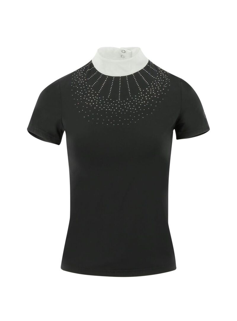 Polo Equitheme “London” Mujer Negro - Equitheme