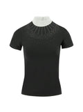 Polo Equitheme “London” Mujer Negro - Equitheme