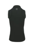 Polo Equithème sin mangas “Sarah” Mujer Negro - Equitheme