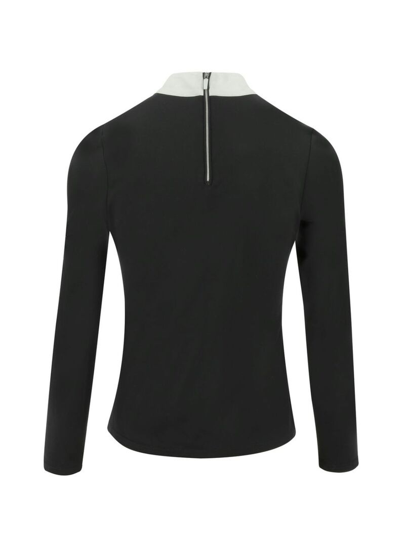 Polo Equithème “Valencia” Mujer Negro - Equitheme (2)