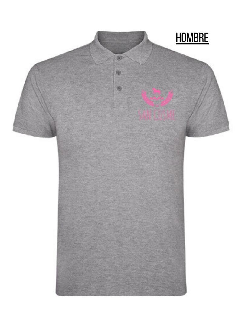 Polo Hombre San Cosme Gris - Tuxe Clubs