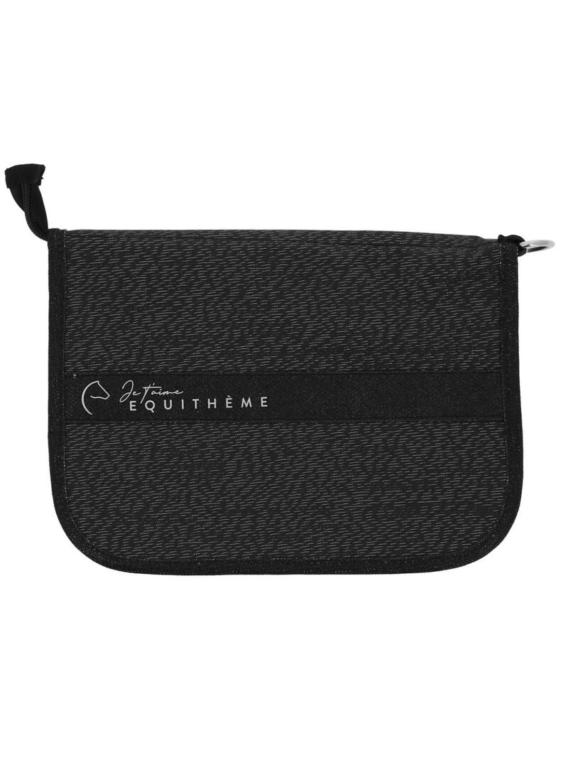 Portadocumentos Je T’aime Equithème Negro - Equitheme