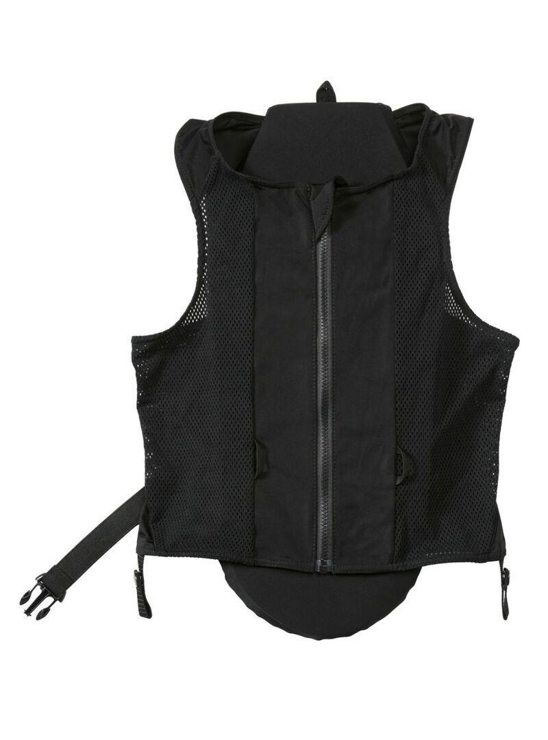 Protección Dorsal Equithème “Mesh” Adulto Negro - Equitheme