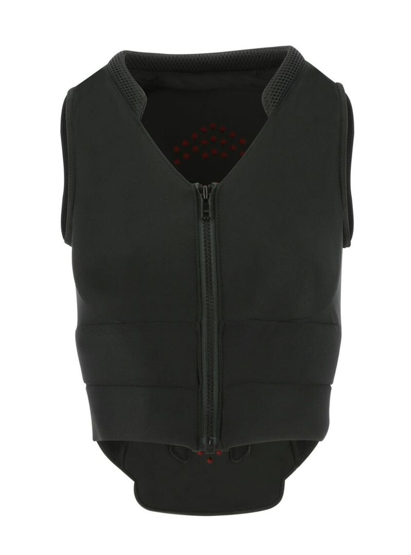 Protección Dorsal Espaldera Equithème “Cox” Junior Negro/Rojo - Equitheme (5)