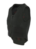 Protección Dorsal Espaldera Equithème “Cox” Junior Negro/Rojo - Equitheme