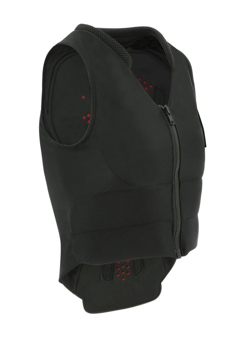 Protección Dorsal Espaldera Equithème “Cox” Junior Negro/Rojo - Equitheme (4)