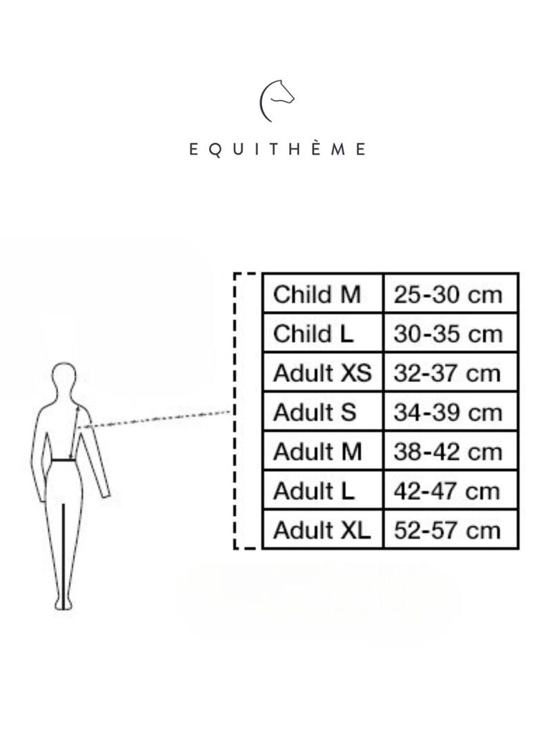 Protección Dorsal Espaldera Equithème “Cox” Junior Negro/Rojo - Equitheme (3)