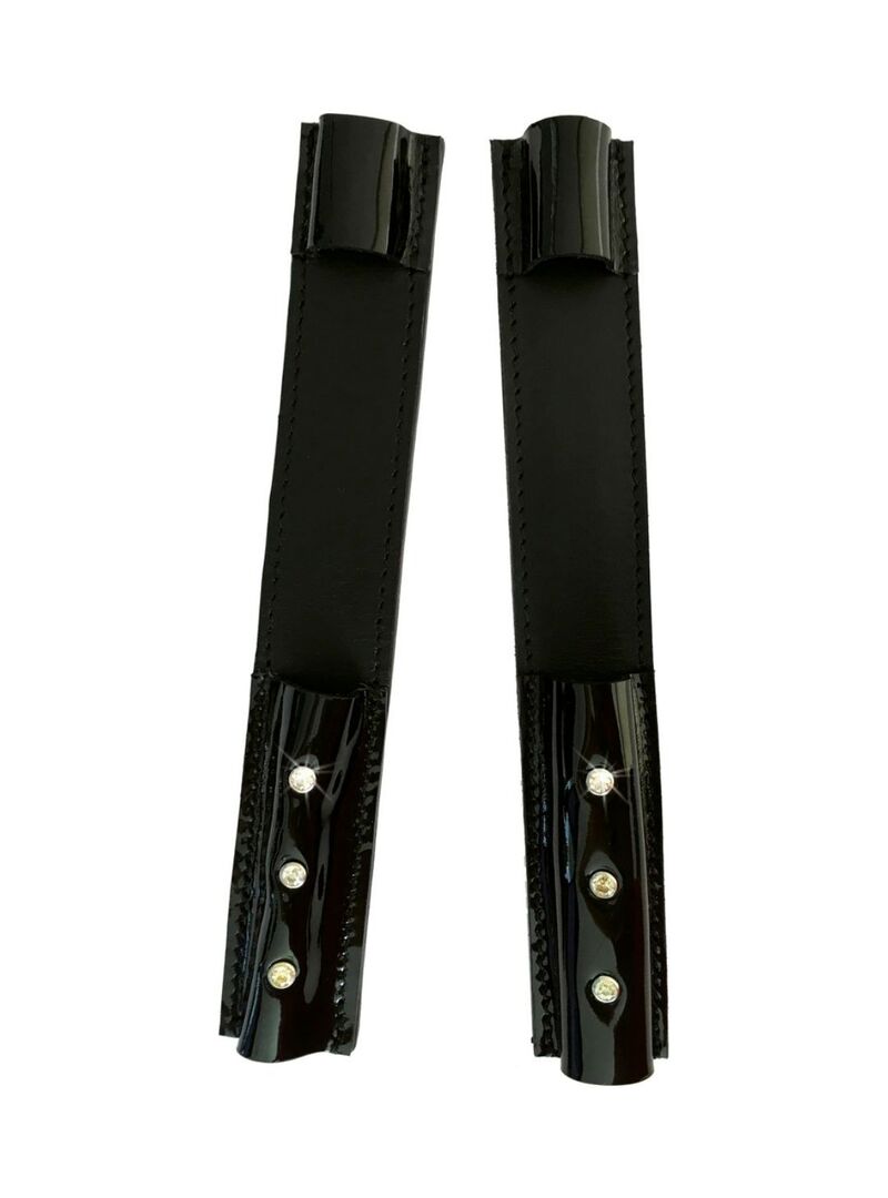 Protector de Espuelas Norton con Cristalitos Negro - Norton