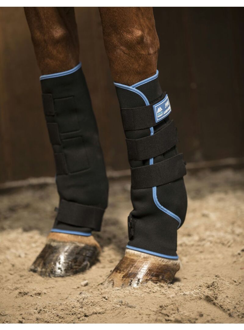 Protectores de Descanso Lami-Cell “Ice Boots” Negro/Azul - Lami-cell (2)