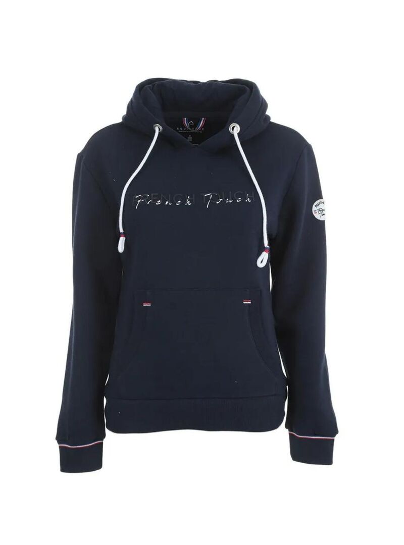 Sudadera con Capucha Equithème “Britney” Marino - Equitheme