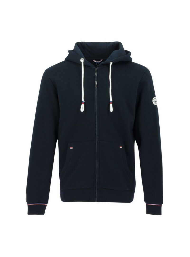 Sudadera con Cremallera Equithème “Nicolas” Marino - Equitheme
