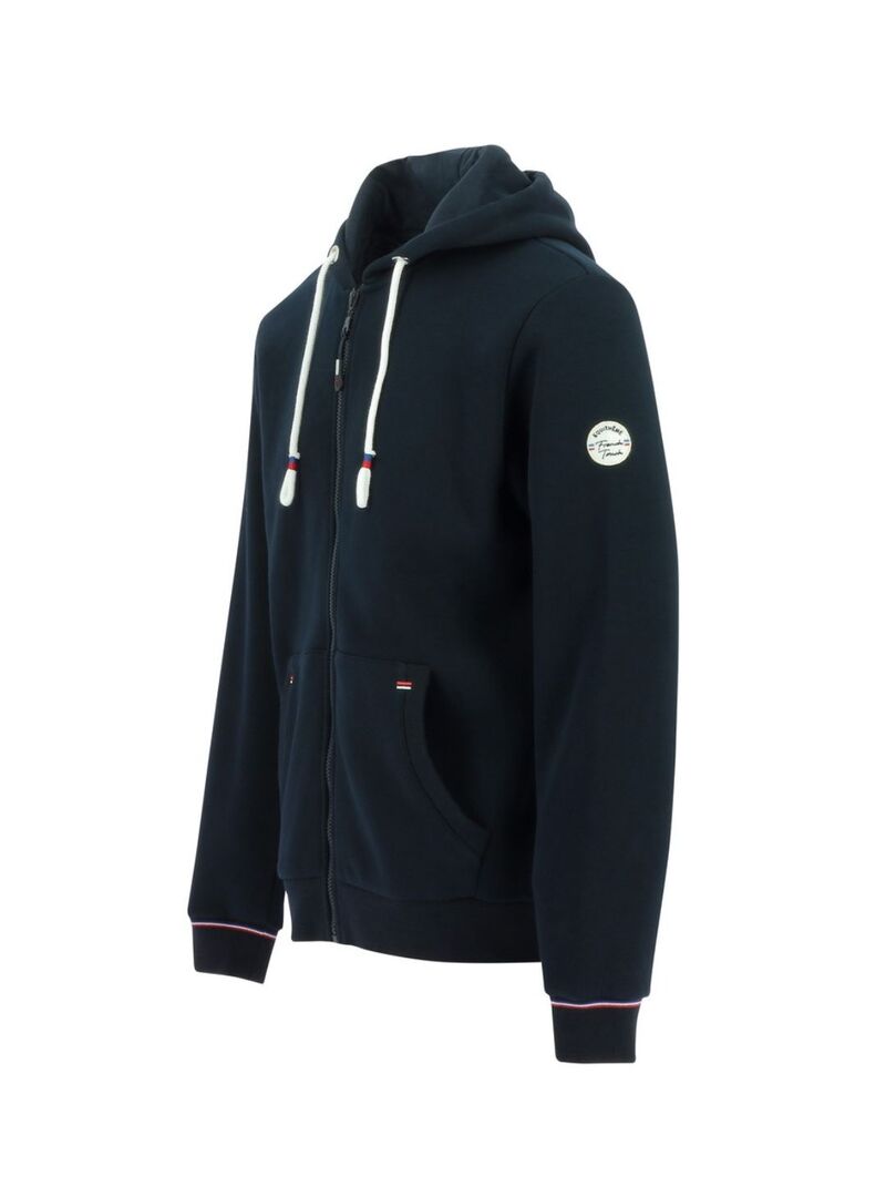 Sudadera con Cremallera Equithème “Nicolas” Marino - Equitheme (2)