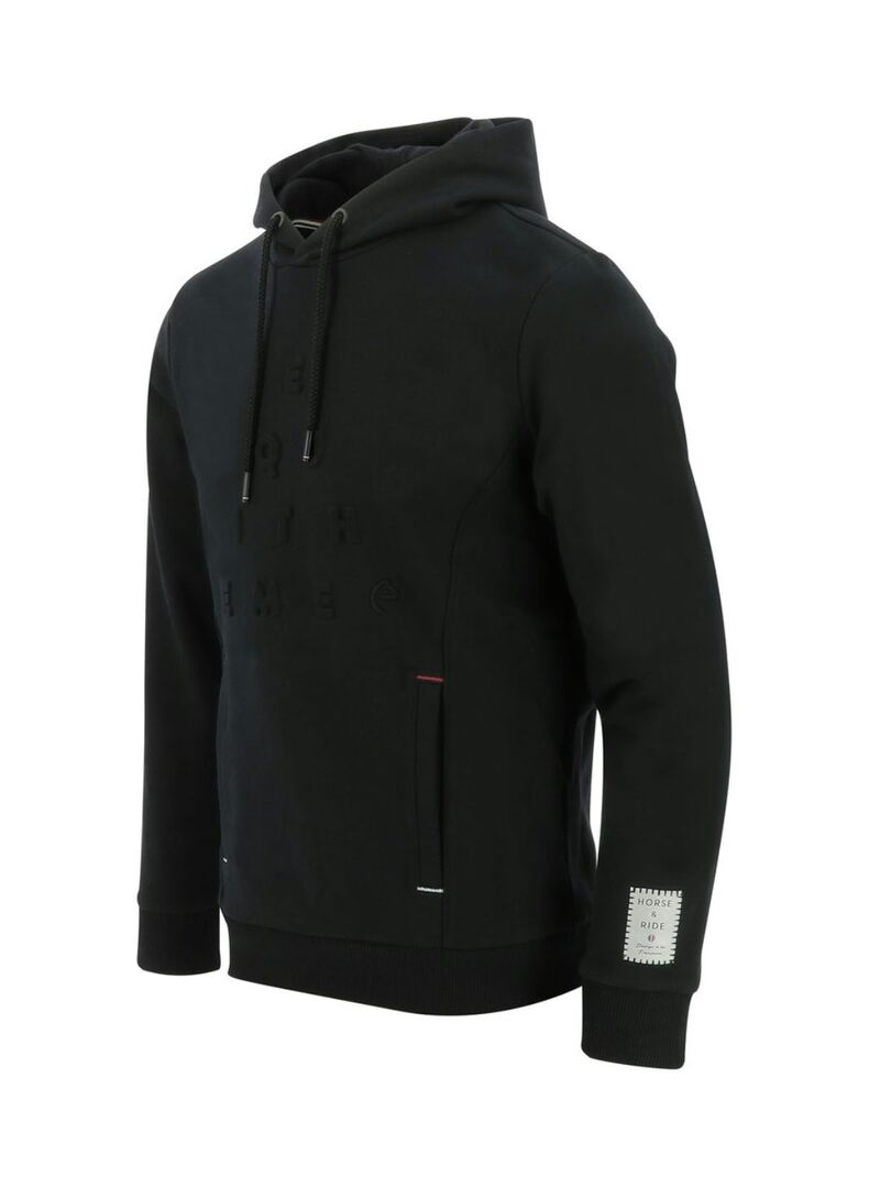 Sudadera Equithème “Camille” Unisex Negro - Equitheme (4)