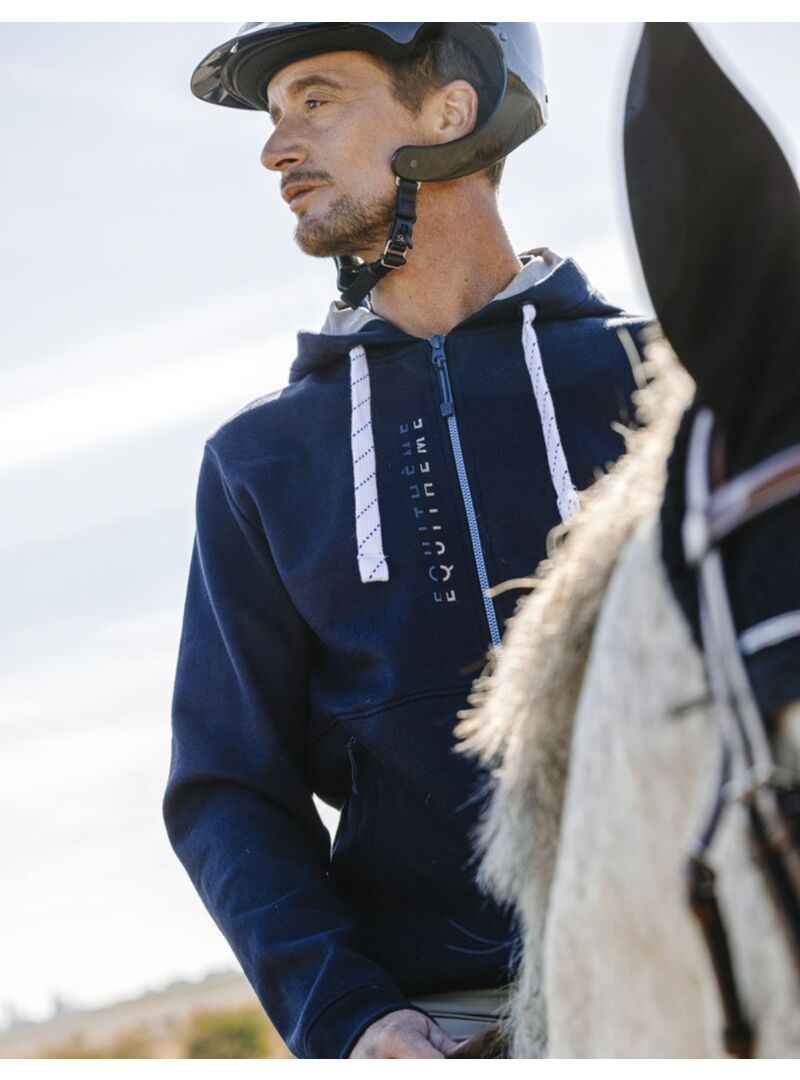 Sudadera Equithème “Hervé” Hombre Marino - Equitheme (2)