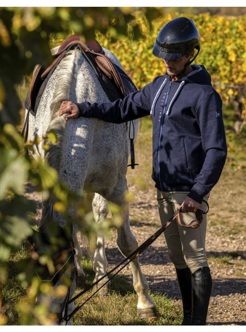 Sudadera Equithème “Hervé” Hombre Marino - Equitheme (3)
