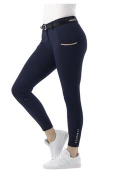 Pantalón Mujer EQUITHÈME 'Lainbow' Azul Marino