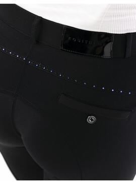 Pantalón Equithème Junior “Safir” Negro/Azul