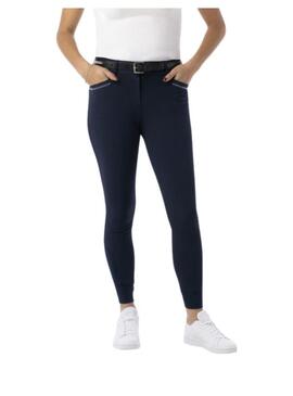 Pantalón Mujer EQUITHÈME 'Gizel' Azul Marino