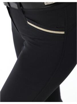 Pantalón Mujer EQUITHÈME 'Gizel' Negro