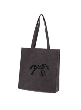 Bolsa Penelope “Feutre” Gris/Negro