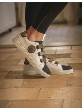 Sneakers Penelope “Neptune” Blanco/Negro
