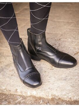 Botines Penelope “Celeste” Negro