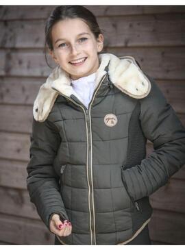 Chaqueta acolchada Junior PENELOPE 'Beaumont'-Kaki