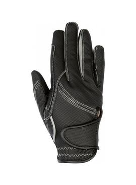 Guantes Fashion Niño HKM Negro/Gris