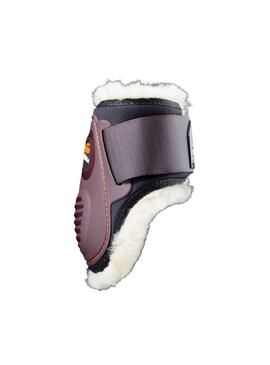 Protectores eLight Traseros con Borreguillo y Velcro Marron