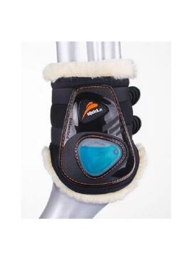 Protectores eShock Traseros con Borreguillo con Velcro Negro