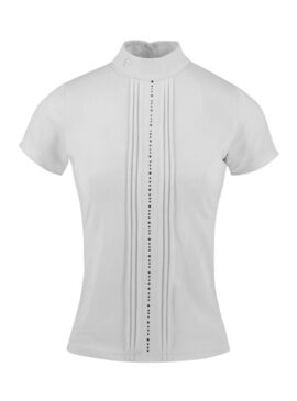 Polo Equithème “Dorla” Mujer Blanco