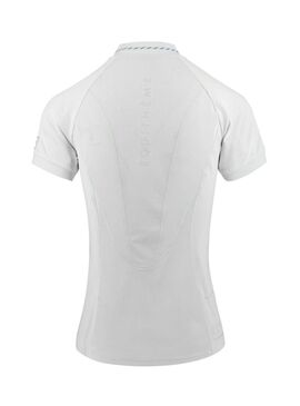 Polo Equithème “Elodia” Mujer Blanco