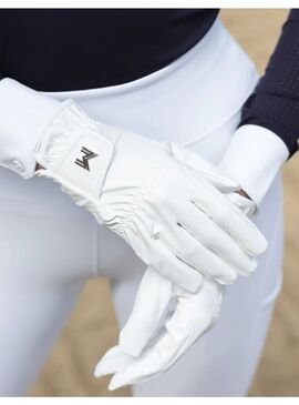 Guantes Emblem Maximilian Blanco