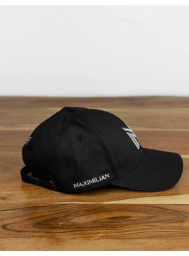 Gorra Maximilian Negro/Plateado