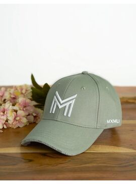 Gorra Maximilian Sage Green/Blanco