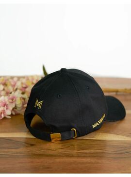 Gorra Maximilian Negro/Dorado