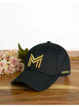 Gorra Maximilian Negro/Dorado