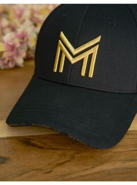 Gorra Maximilian Negro/Dorado