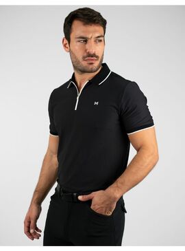 Polo Core Hombre Maximilian Negro