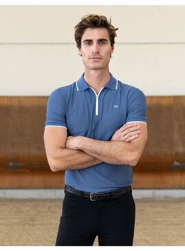 Polo Core Hombre Maximilian Dusty Blue