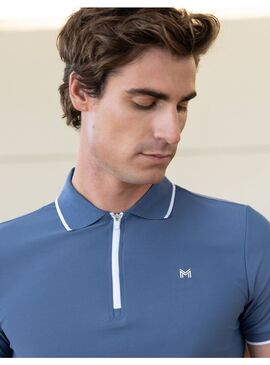 Polo Core Hombre Maximilian Dusty Blue