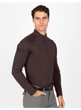 Base Layer Manga Larga Code Hombre Maximilian Chocolate