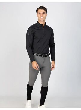 Base Layer Manga Larga Code Hombre Maximilian Negro