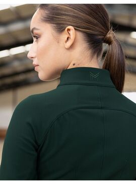 Chaqueta Fleeced Contour Mujer Maximilian Emerald