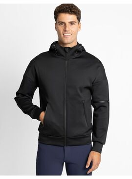 Sudadera con Cremallera Element Hombre Maximilian Negro