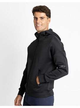 Sudadera con Cremallera Element Hombre Maximilian Negro